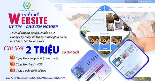chuyên thiết kế website